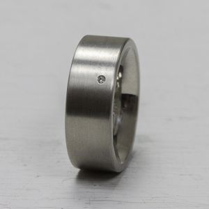 Ring edelstaal plat