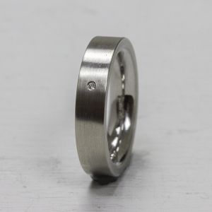 Ring edelstaal plat