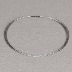 Halskette Edelstahl 10-Draht mit Bajonettanschluss