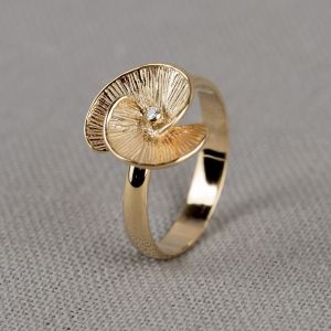 POPPY | Ring Poppy G14K + 0.029CT I1/HI