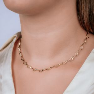 CLASSICAL | Halskette gehäkelt G14K