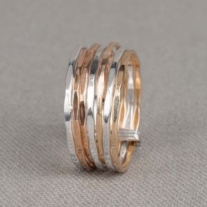 Ringe LIMITED aus Silber, Gold gefüllt und Rosé