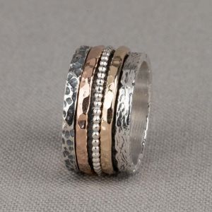 Ring aus makellosem Rosé Goldfilled (SALE)