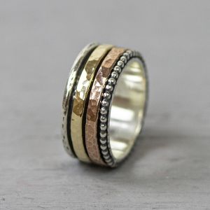 Ring zweifarbig goldfilled