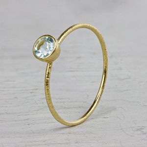 N.O.O.R. | Ring Blue Topaz fest