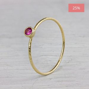 NOOR | Ring Rosa Turmalin eng