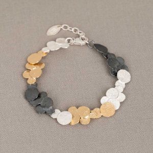 Armband Wolken drei Farben