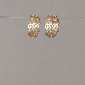 BOHO | Creole G14K + Durchmesser 0,10 ct