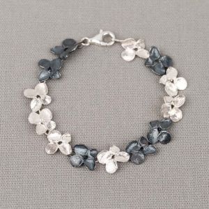 Armband Veilchen zweifarbig