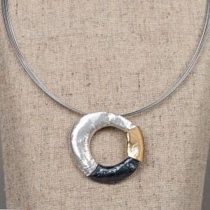 Anhänger drei Farben Ombre