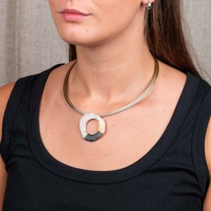 Anhänger drei Farben Ombre