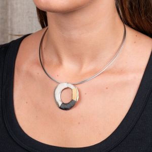 Anhänger drei Farben Ombre