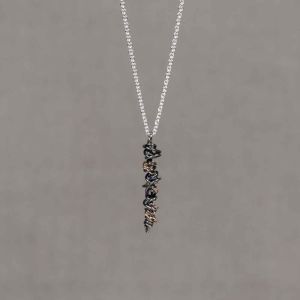 Silberkette + Twister Oxy + 9 kt