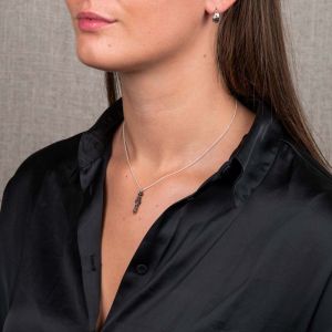 Silberkette + Twister Oxy + 9 kt