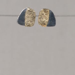 Susan Ohrstecker Silber + Oxy + vergoldet