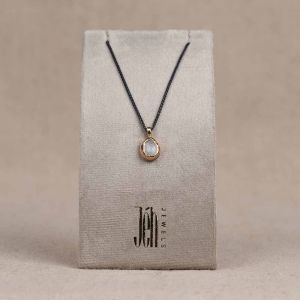 Standard Samtkette Grau M