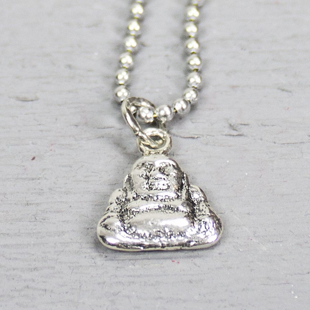 Anhänger Buddha Silber Oxy
