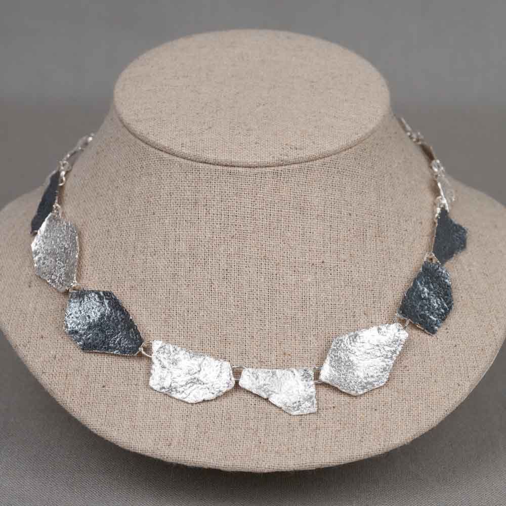 Halskette mit Silber und Oxy Links (SALE)