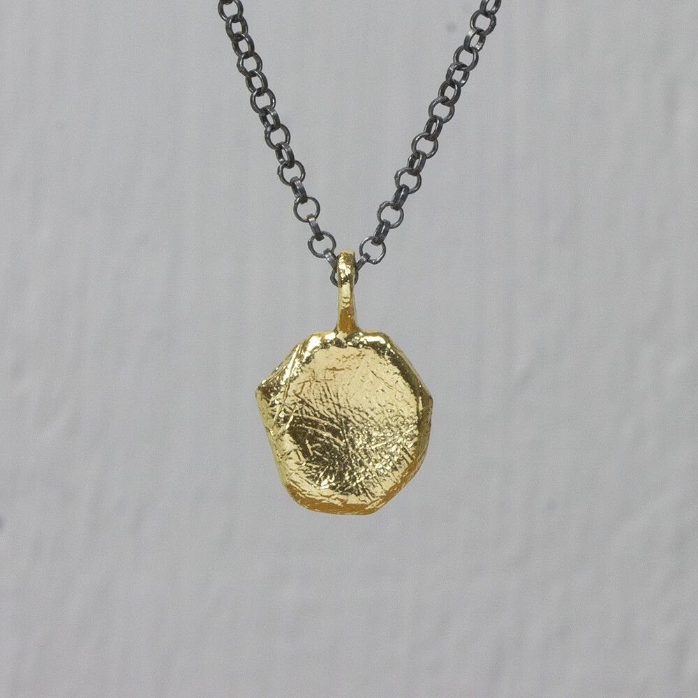 Halskette Silber Oxy mit Fünfeck 45 cm