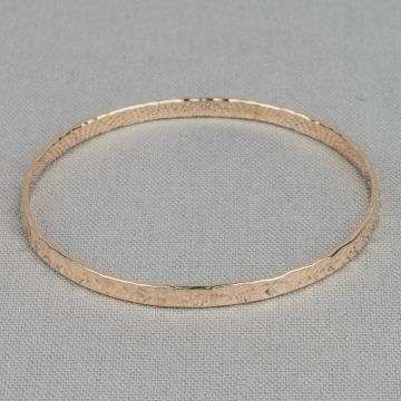 Rinkelarmband Goldfilled hamerslag