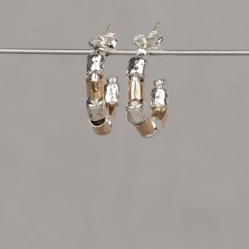 Creool zilver + Goldfilled