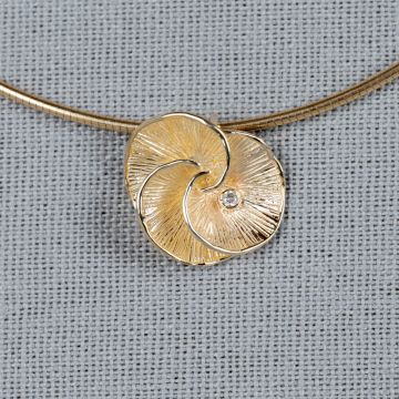 POPPY | Hanger G14K + 0.029CT I1/HI