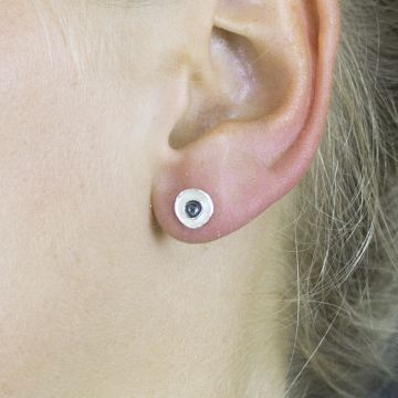 Earstuds silver oxy