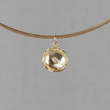 ROUNDISH | Hanger G14K 0.029CT  I1/HI