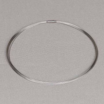 Spang edelstaal 10-draads krokodilbeksluiting