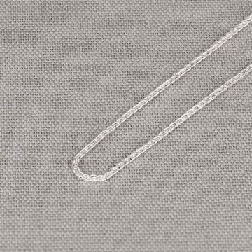 Collier zilver Spiga 50cm