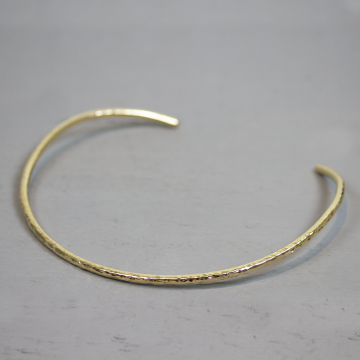 Spang massief goldfilled hamerslag dik