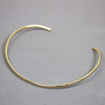 Spang massief goldfilled glad 