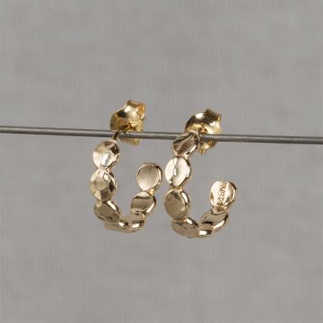 Ohrstecker mit Goldfilled bubbles