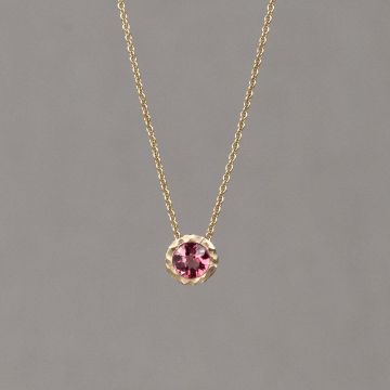 CANDY | Collier G14K Roze Toermalijn