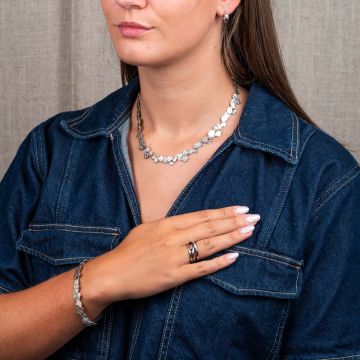 Necklace Leave oxy Glans
