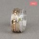 Ringe Silber + Goldfilled + Peridot (SALE)