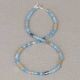 Halskette Aquamarin mit Silber-, Oxy- und GF-Schlauch