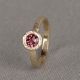 CANDY | Ring G14K Rosa Turmalin 0,50 ct